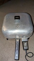 Sunbeam Electric Skillet Frying Pan Model RL-5 With Power Cord VTG Tested - $59.39