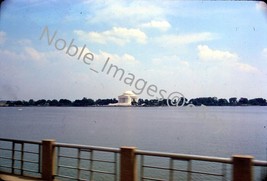 1969 Jefferson Memorial View Over Tidal Basin Washington DC Kodachrome Slide - £3.12 GBP