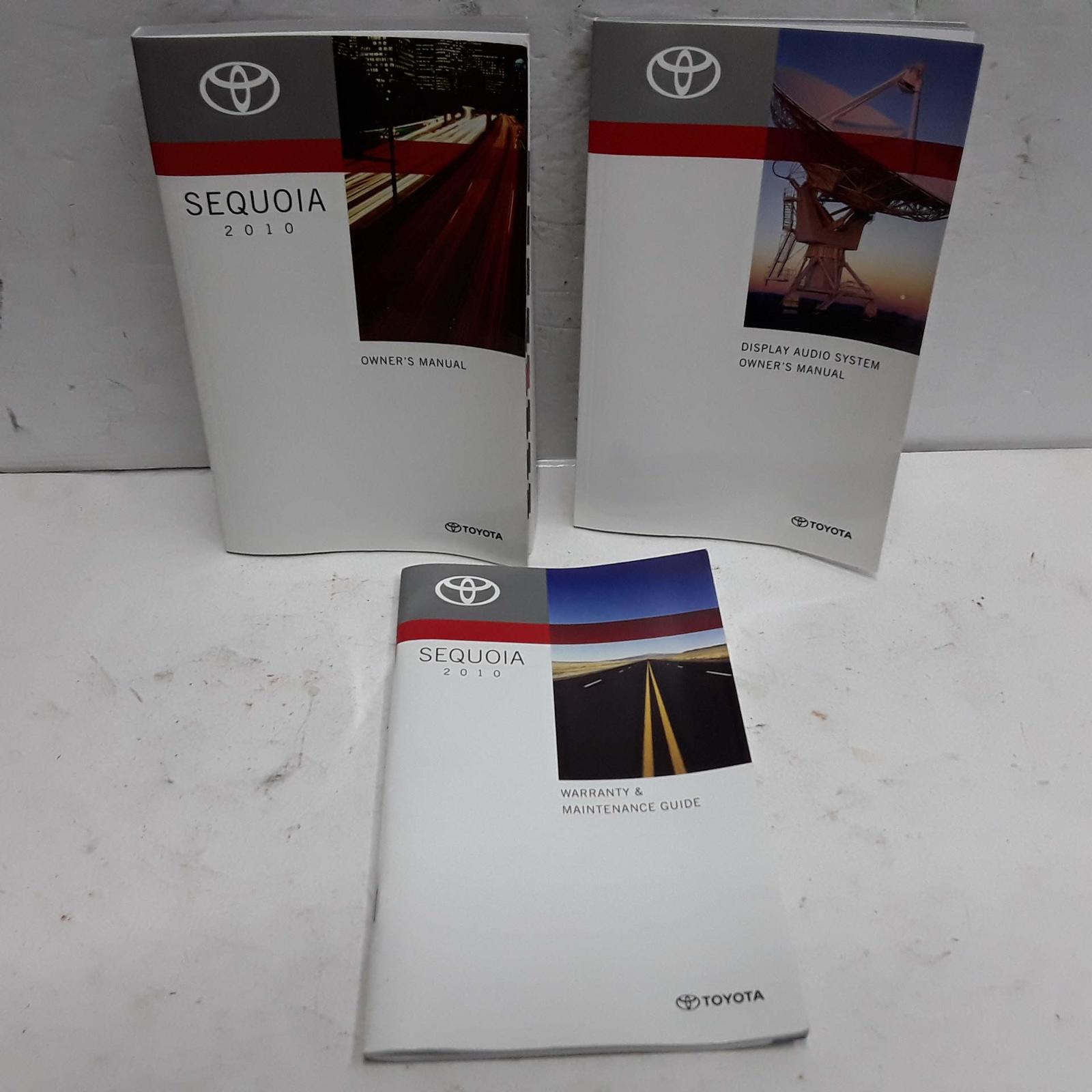 Primary image for 2010 Toyota Sequoia Owners Manual [Paperback]