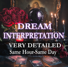 Dream Interpretation, Dream Analysis, Psychic Reading Dream Meanings  - $2.99