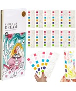 Pocket Watercolor Book Set Watercolor Painting Book Watercolor Bookmarks... - $22.23