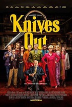 KNIVES OUT - 13.5&quot;x20&quot; Original Promo Movie Poster 2019 Chris Evans Daniel Craig - £11.03 GBP