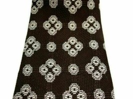 Brown White Acetate Rayon Blend Men Tie for Designer Dress Formal Suit Necktie - $8.90