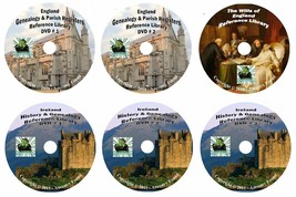 716 Books England &amp; Ireland History &amp; Genealogy 6 -DVDs - £9.86 GBP