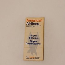 American Airlines Domestic &amp; International Timetable Effective July 2, 1982 - £6.05 GBP