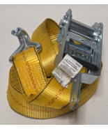 Cargo Strap, Ratchet, 27ft x 2 in, 3300 lb. With J Hooks - $24.74