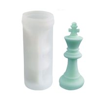 Creative Epoxy Resin Fragrance Plaster Candle Making Chess Silicone Mold... - £9.15 GBP+