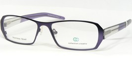 Collection Creativ 1391 950 Viola Violetto Occhiali da Sole Telaio 53-15-135mm - £40.19 GBP