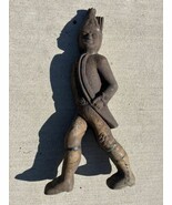 Vtg Cast Iron Hessian Soldier 19” - $135.38 CAD