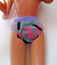 Hasbro MAXIE Doll String BIKINI SWIMSUIT BOTTOM Purple Multi-Color Bathi... - $5.00