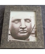 Framed Photograph - 1885 - Bedloe Island - Statue of Liberty Face - VGC ... - £38.69 GBP