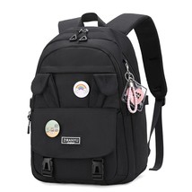 Cute  Ears Backpack Nylon School Bag for Teenagers Youth Ruack Student Casual Da - £90.53 GBP