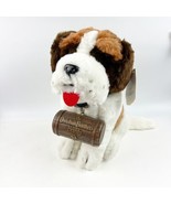 NWT Vintage 1982 Dakin St. Bernard Plush Christian Bros. Brandy Cask Bar... - $68.53 CAD