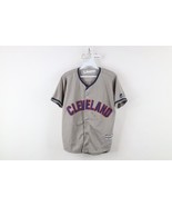 Majestic Boys Large Jason Kipnis Cleveland Indians Baseball Jersey Gray #22 - $847.25 MXN