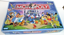 Monopoly Disney Edition 2001 Parker COMPLETE game w/ 8 pewter tokens - £7.03 GBP