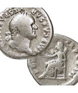 VESPASIAN / Return of Peace "Pax" Vanquishing the Jewish Revolt 70 AD Ro... - $141.55