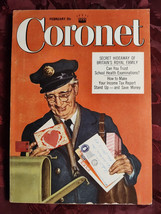 Coronet February 1956 Danny Kaye Mystery Writers Arlene Francis Amelia Earhart - £8.65 GBP