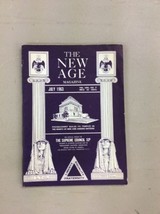 RARE Masonic Magazine THE NEW AGE Supreme Council 33 Degree July 1963 - $19.99