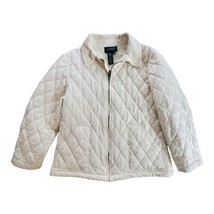 Lauren Ralph Lauren Diamond Quilted Puffer Jacket Full Zip Women&#39;s Large... - $33.68