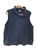 Men’s Duluth Trading Vest Full Zip Gray XXL Nice Pockets - £17.62 GBP