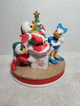 1984 Celebrating Donald Ducks 50TH Birthday Grolier Disney Christmas Figurine - £31.74 GBP