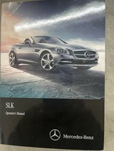 2015 Mercedes Benz SLK Operatori Proprietari Owner Manuale Nuovo - $189.80