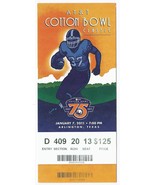 2011 cotton bowl Game Full Unused Season Ticket LSU Texas A&amp;M - €128,33 EUR