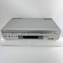 Sony SLV-D300P VCR VHS Cassette Recorder DVD Combo Player Tested READ De... - £30.42 GBP