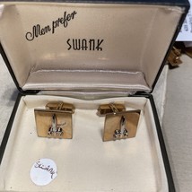 Vintage Swank Cufflinks See Picture - £3.88 GBP