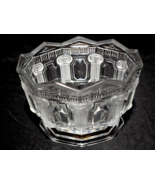 Mikasa Parthenon Frost 8&quot; Round Serving Bowl - Blown Glass Frosted Greek... - $55.61 CAD