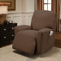 Newport Slipcover Recliner Cocoa - $47.49