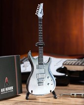 Joe Satriani - Signature Chrome Boy Ibanez 1:4 Scale Copy Guitar ~ Axe Heaven... - £22.93 GBP