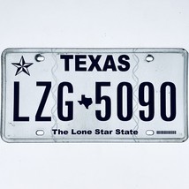  United States Texas Lone Star Passenger License Plate LZG 5090 - £13.22 GBP