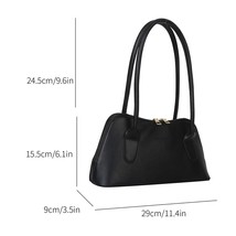  Designer Bag for Women Handbag Fashion PU Leather  Bag Trendy  Top Handle Clutc - £50.05 GBP