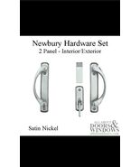 Andersen Newbury Door Handle For Two Panel Sliding Door Handle Set Satin... - €255,03 EUR