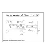 2013 Native Watercraft Slayer 12 Kayak Boat EVA Foam Deck Floor Pad Floo... - £118.14 GBP