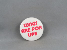 Vintage Health Pin - Lungs are for Life Christmas Seals Canada - Metal Pin  - £11.72 GBP