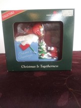 American Greeting Christmas Is Togetherness Christmas Ornament with Card... - £12.62 GBP