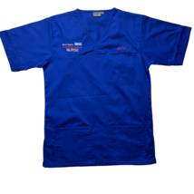 NHS Emergency Medicine Senior Sister Nurse Supervisor Royal Blue Scrub Tunic - £18.45 GBP