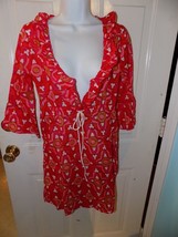 Mud Pie Dress Pink Tunic Cover Up Anna Bell Moroccan Medallion Size S (4... - $27.00