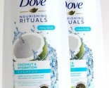 2 Dove Nourishing Rituals 20.4 Oz Coconut &amp; Hydration Sweet Lime Scent S... - £23.59 GBP