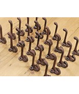 50 Cast Iron Rustic School Style Coat Hooks Hat Hook Hall Tree Restorati... - $1,150.79 MXN