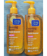 2x Clean &amp; Clear Morning Burst Oil-Free Facial Cleanser with Vitamin C &amp;... - $327.76 MXN