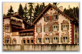 Hansel and Gretel House Oberammergau Germany Chrome Postcard S24 - £3.05 GBP