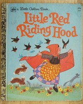Vintage Golden Book Little Red Riding Hood Mabel Watts Les Gray Illustra... - $12.86