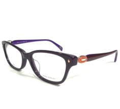 Laura Ashley Eyeglasses Frames JEAN C4-FIG Purple Orange Cat Eye 52-17-135 - £36.60 GBP