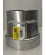 GAF Master Flow 7 in. to 6 in. Round Reducer Galvanized Steel HVAC Duct ... - €15,93 EUR