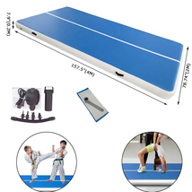 157*78*7.9inch Inflatable Tumbling Gym Mat Brushed Air Cushion Training ... - £229.73 GBP