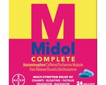 7/27 Midol Complete Gelcaps 24ct: Midol Complete Menstrual Pain Relief G... - $8.86