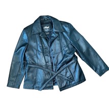 Wilson Leather Maxima Thinsulate Ultra Insulation Leather Jacket Large Black - £43.84 GBP